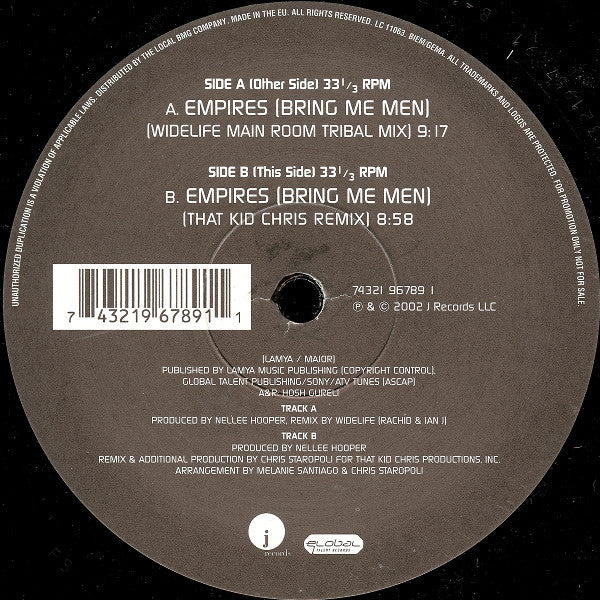 Lamya : Empires (Bring Me Men) (12")