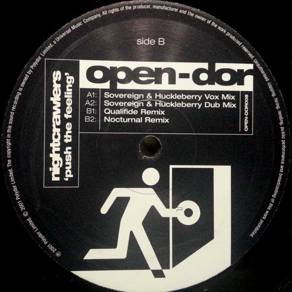 Nightcrawlers : Push The Feeling (12")