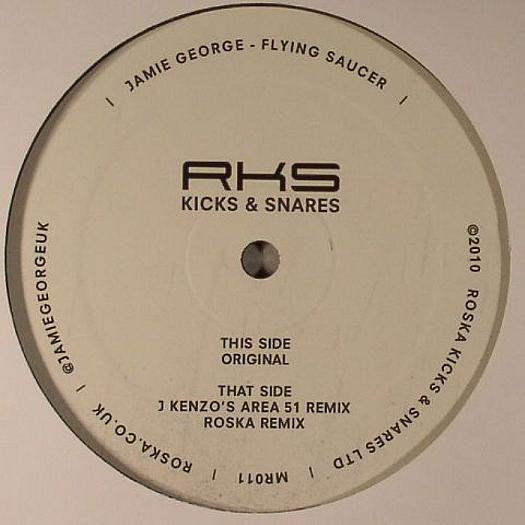 Jamie George : Flying Saucer (12")