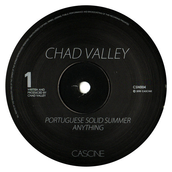 Chad Valley (2) : Chad Valley EP (12", EP)