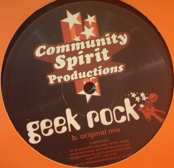 Community Spirit : Geek Rock (12")