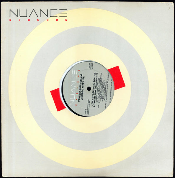 Vanessa Holmes And Chicago Nite Life : Take My Love (12")
