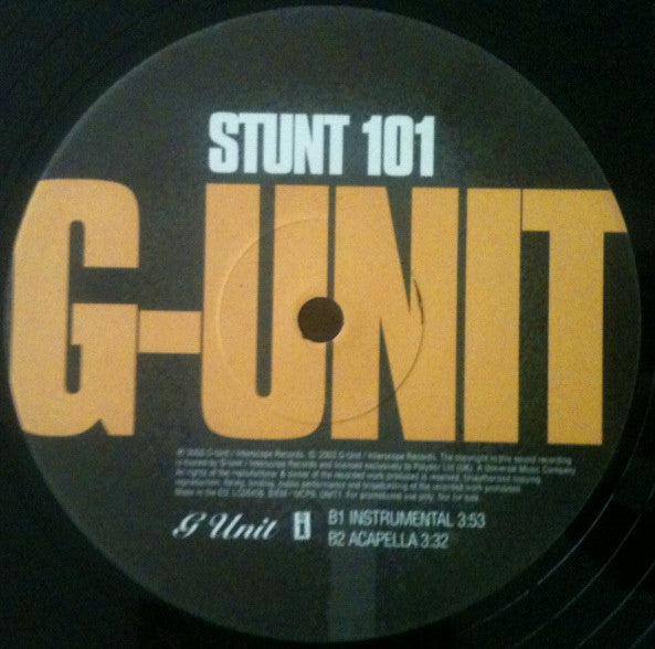 G-Unit : Stunt 101 (12", Promo)