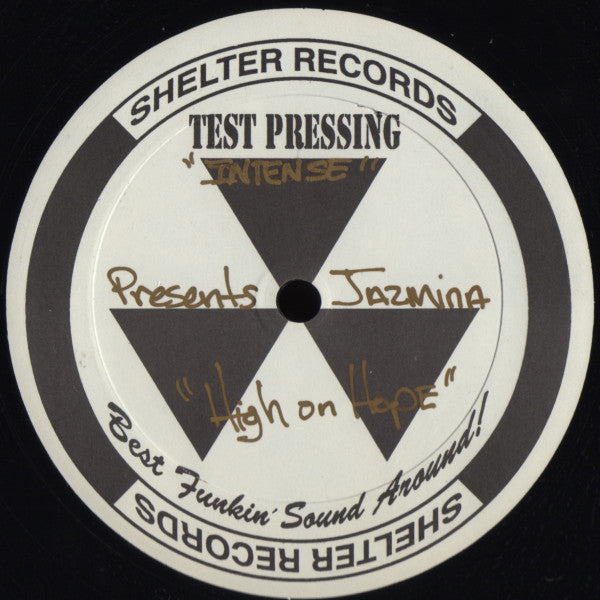 Intense (2) Presents Jazmina : High On Hope (12", TP)