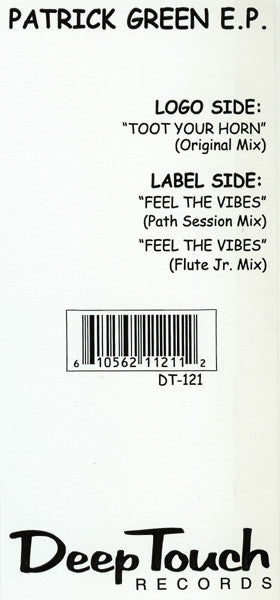 Patrick Green : Patrick Green E.P. (12", EP)