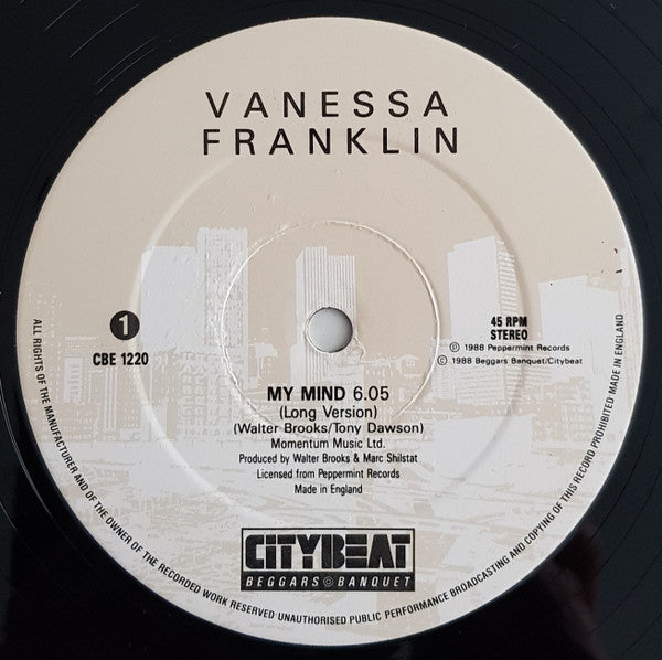 Vanessa Franklin : My Mind (12")