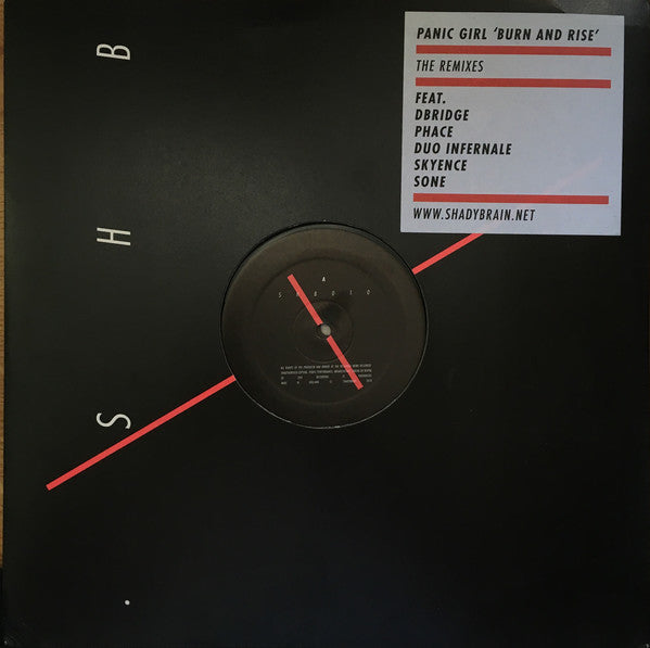 Panic Girl : Burn And Rise (The Remixes) (2x12")