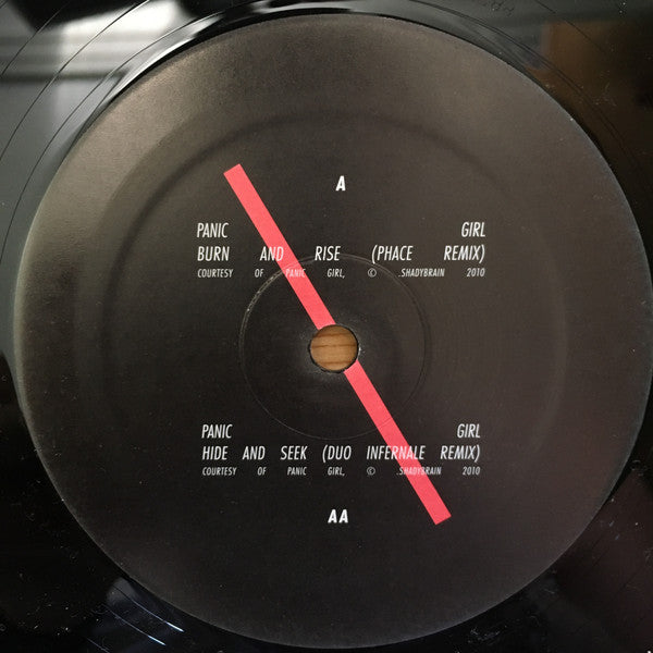 Panic Girl : Burn And Rise (The Remixes) (2x12")