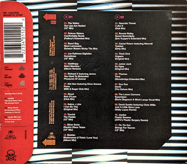 Various : Twisted Disco 02.04 (2xCD, Comp)