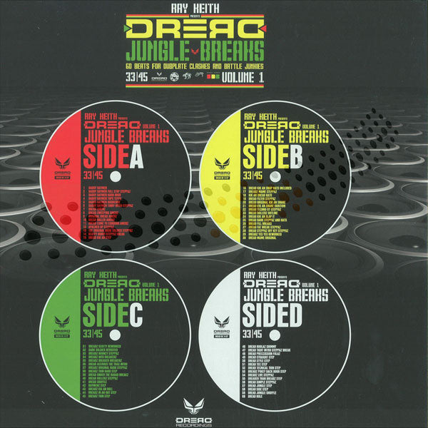 Ray Keith : Dread Jungle Breaks (Volume 1) (2x12", EP, Ltd)
