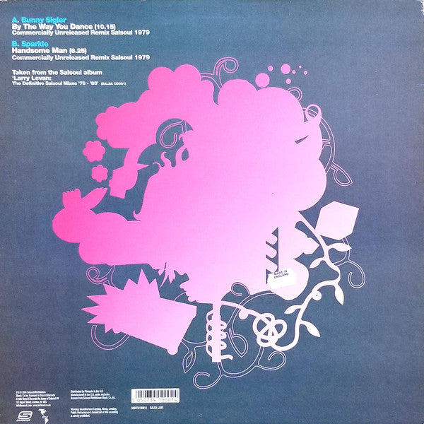 Larry Levan : By The Way You Dance / Handsome Man (12", Ltd)