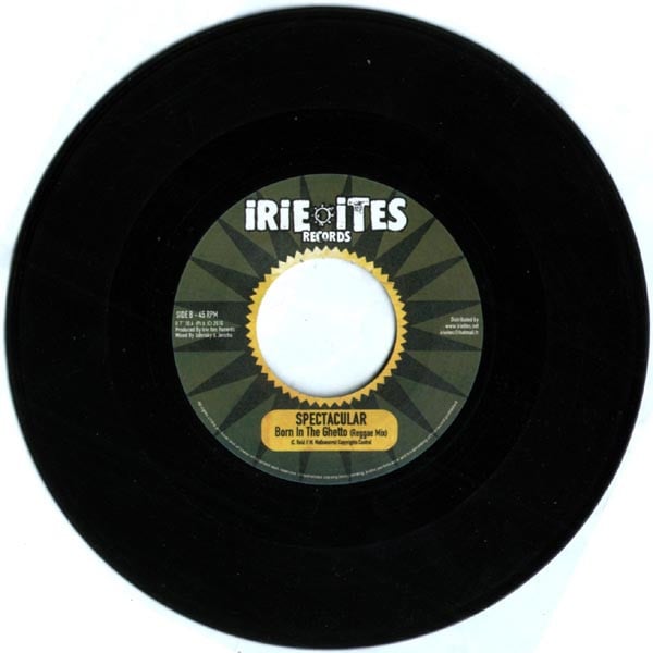 Daddy Rings / Spectacular : Ganja Pipe / Born In The Ghetto (7")