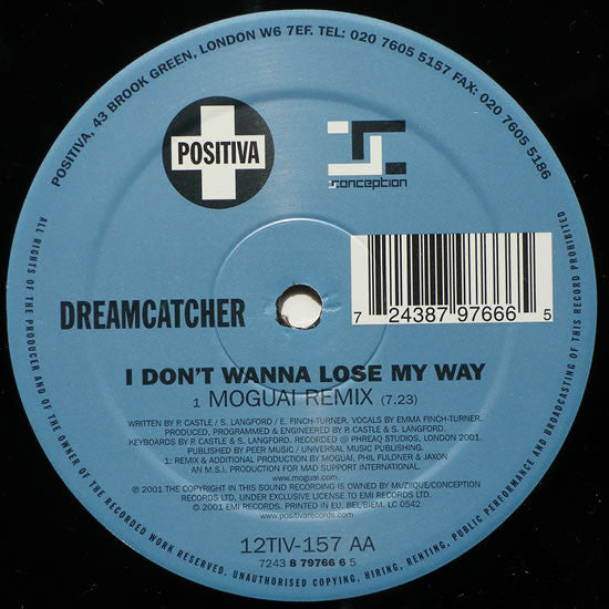 Dreamcatcher : I Don't Wanna Lose My Way 12"(1 Of 2) (12")