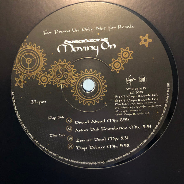 Dreadzone : Moving On (12", Promo)
