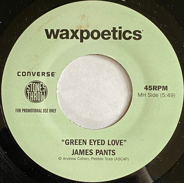 James Pants / Mayer Hawthorne : Green Eyed Love / Thin Moon (7", Promo)