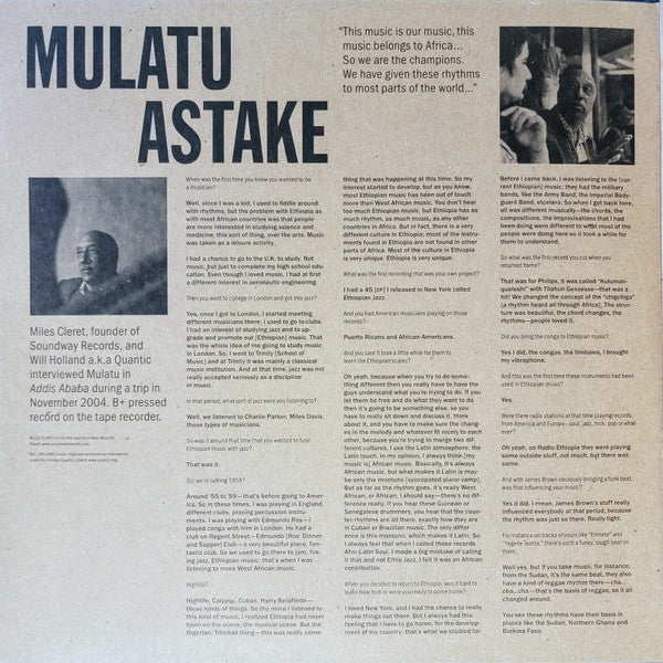 Mulatu Astatke : Mochilla Presents Timeless (2xLP)