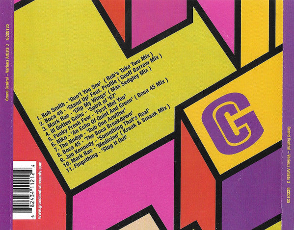 Various : Grand Central - Various Artists 3 (CD, Comp)