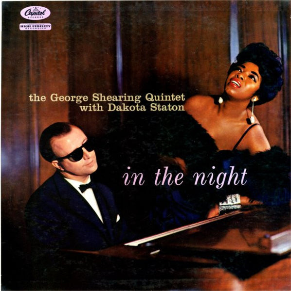 The George Shearing Quintet With Dakota Staton : In The Night (LP, Album, Scr)