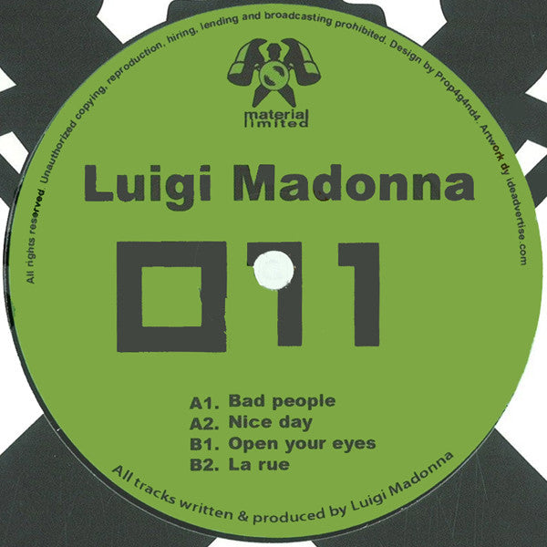 Luigi Madonna : 011 (12")