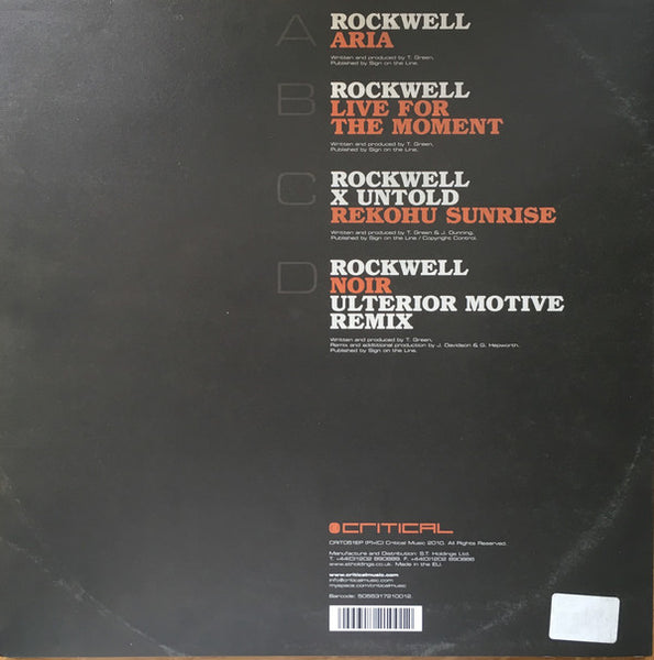 Rockwell (10) : Aria EP (2x12", EP)