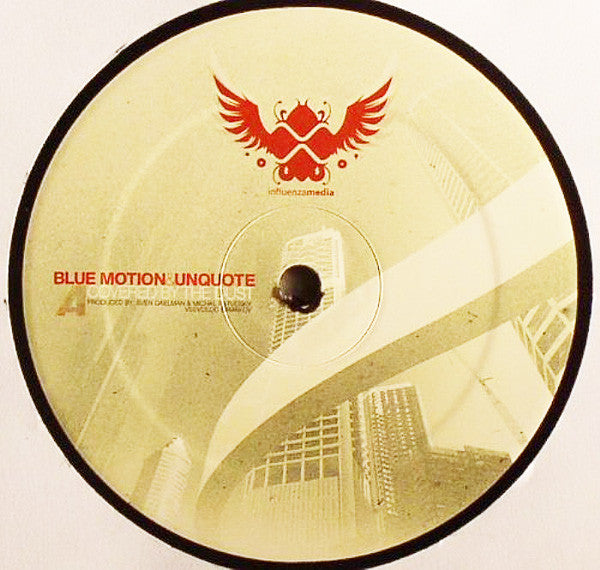 Unquote / Blue Motion / Mr Sizef : Covered By The Dust (2x12", EP, Promo)