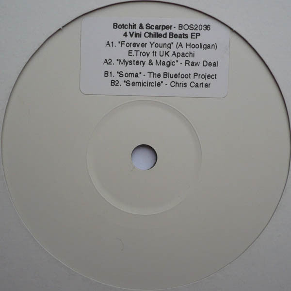 Various : 4 Vini - Chilled Beats E.P. (12", Promo, W/Lbl)