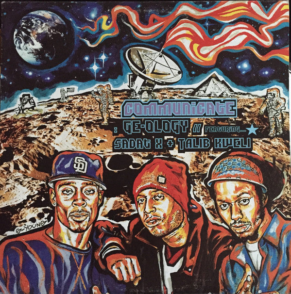 GE-OLOGY Featuring Sadat X & Talib Kweli : Communicate (12", Single)