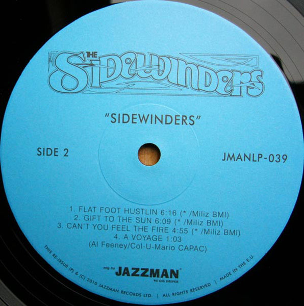 The Sidewinders (2) : Flatfoot Hustlin' (LP, Album, Ltd, Num, RE)