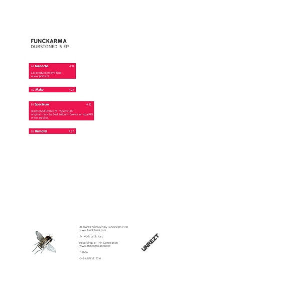 Funckarma : Dubstoned EP5 (12", EP, Ltd, 180)