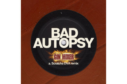 Bad Autopsy : Gin Mixer (Remixes) (12", Red)