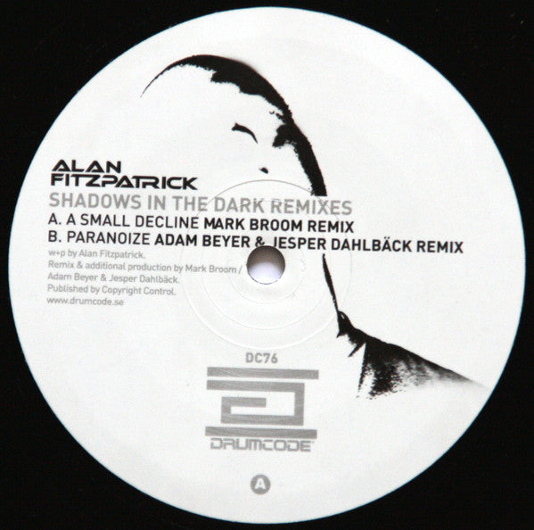 Alan Fitzpatrick : Shadows In The Dark Remixes (12")