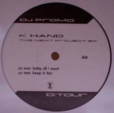 Kelli Hand : The Next Project EP (12", EP, Promo)