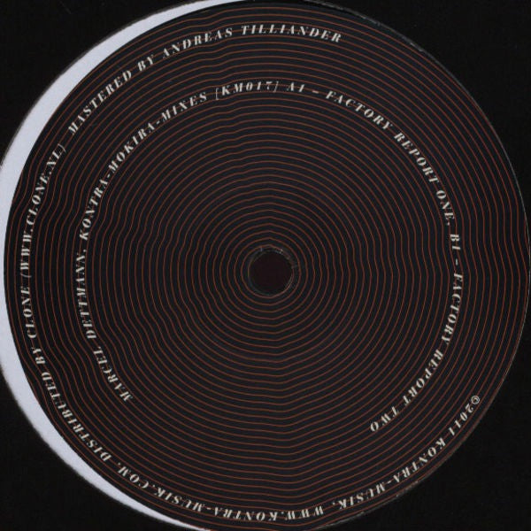 Marcel Dettmann : Kontra-Mokira-Mixes (12")