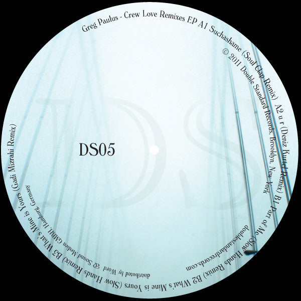 Greg Paulus : Crew Love Remixes EP (12", EP)