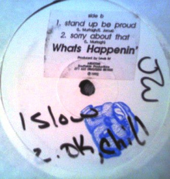 What's Happenin' : The Originator / Got To Give (12", W/Lbl)