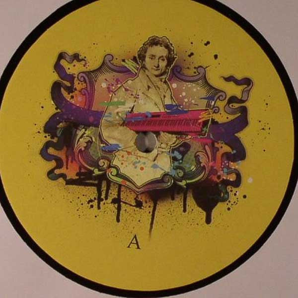 Robortom Feat. Au Revoir Simone : Paganini Rocks (12")