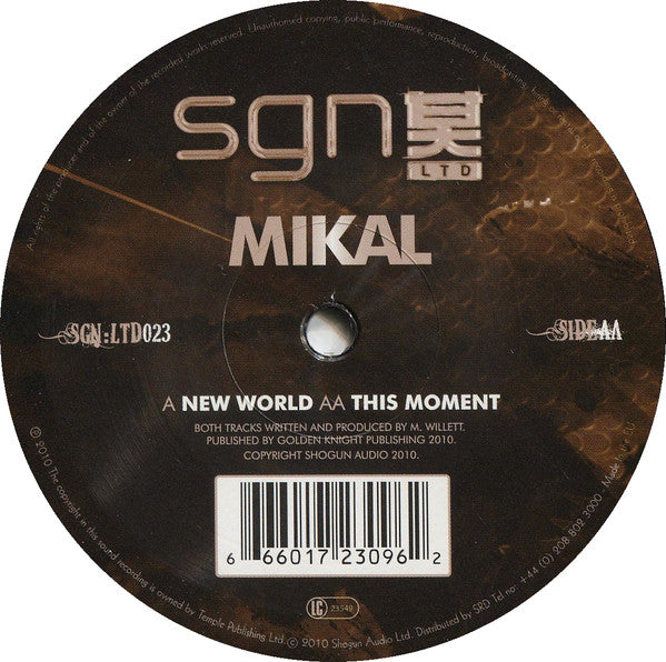 Mikal : New World / This Moment (12")