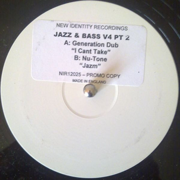 DJ SS : Presents: Jazz & Bass Session IV Part Two (2x12", Comp, Promo)