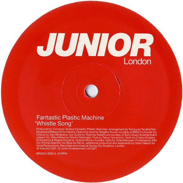 Fantastic Plastic Machine : Whistle Song (12")