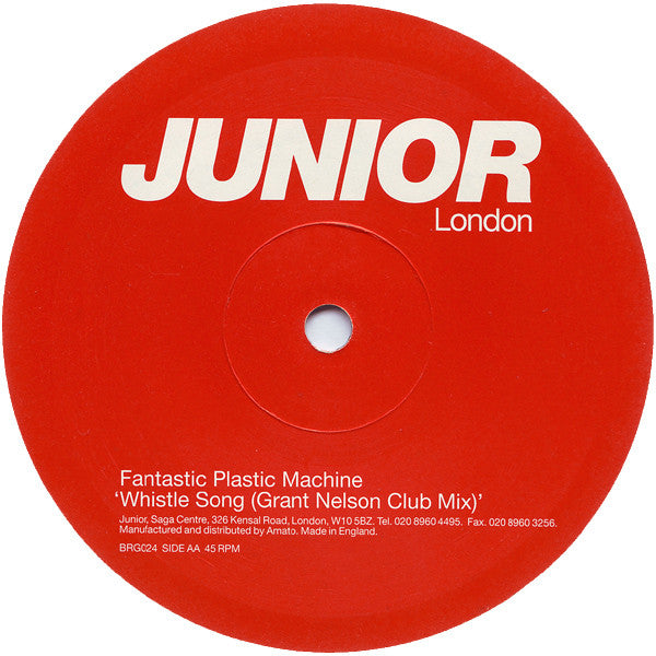 Fantastic Plastic Machine : Whistle Song (12")