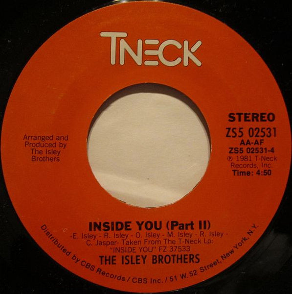 The Isley Brothers : Inside You (7", Styrene)