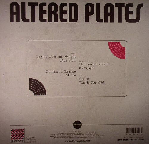 Various : Altered Plates (2x10", EP)