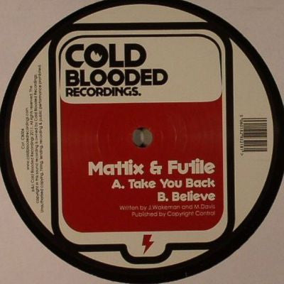 Mattix & Futile : Take You Back (12")