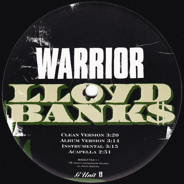 Lloyd Banks : On Fire / Warrior (12")