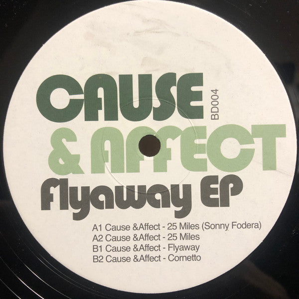 Cause & Affect : Flyaway EP (12", EP)