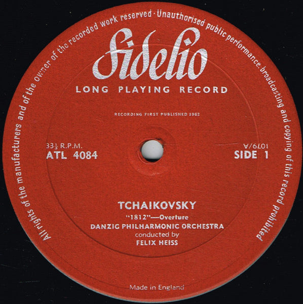 Pyotr Ilyich Tchaikovsky : '1812' Overture / Italian Caprice (LP, Album)