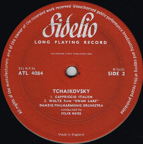 Pyotr Ilyich Tchaikovsky : '1812' Overture / Italian Caprice (LP, Album)