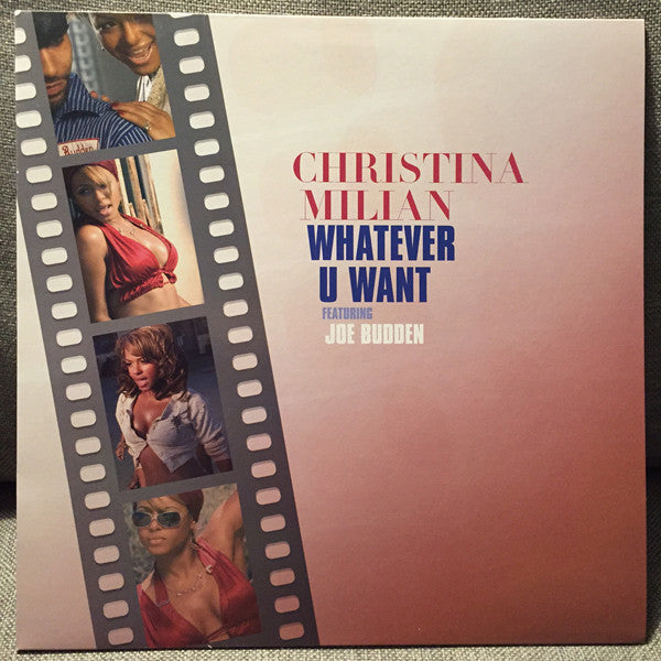 Christina Milian Featuring Joe Budden : Whatever U Want (12", Promo)