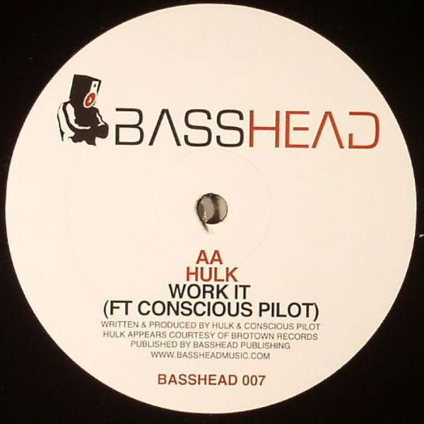 Hulk (6) : Booty Clap / Work It (12", EP)
