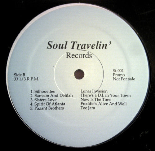 Various : Soul Travelin' (LP, Comp, Promo, Unofficial)